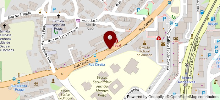 Rua Direita, Almada