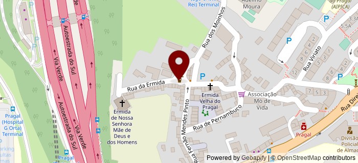 Rua da Ermida, Almada