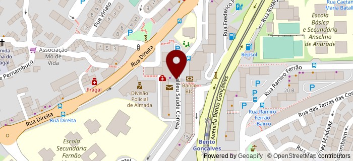 Rua de Galileu Sa�de Correia, Almada