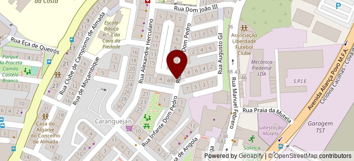 Rua Infante Dom Pedro, Almada