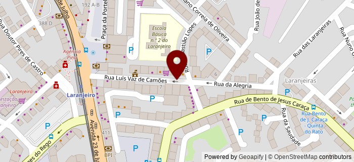 Rua Lu�s de Cam�es, Almada