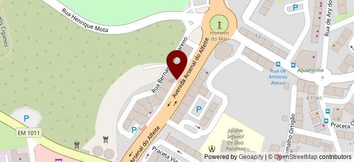 Praceta Bernardo Santareno, Almada
