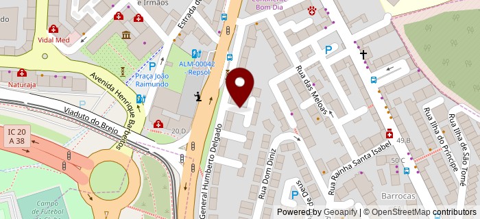 Cal�ada Pl�cido da Silveira, Almada