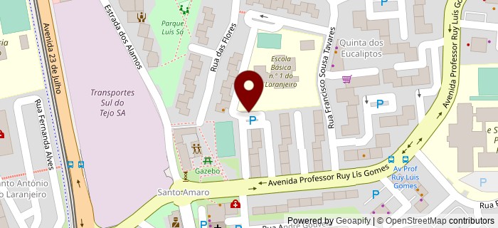 Praceta de Ant�nio Ribeiro Sanches, Almada