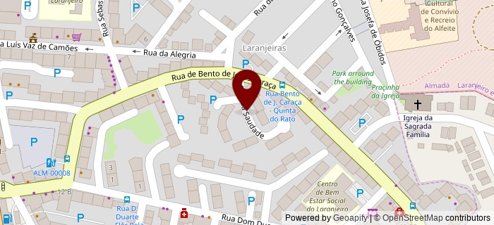 Rua da Saudade, Almada