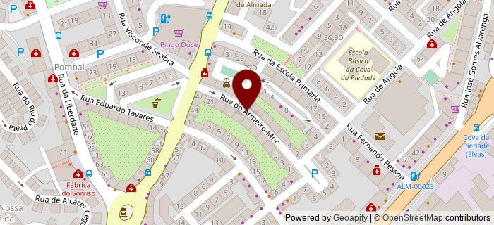 Rua do Armeiro Mor, Almada