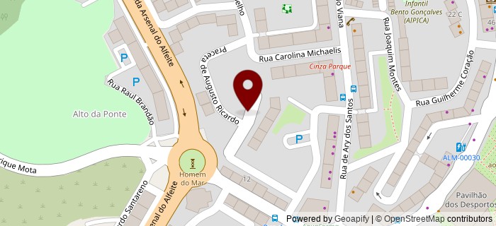 Praceta Augusto Ricardo, Almada