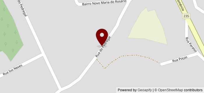 Rua do Pedregal, Sangalhos