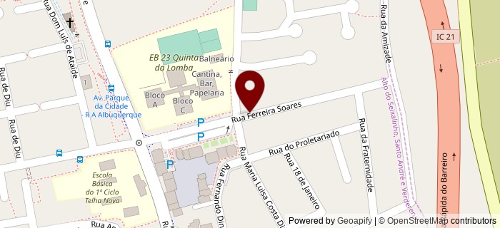 Rua Doutor Ferreira Soares, Quinta da Lomba