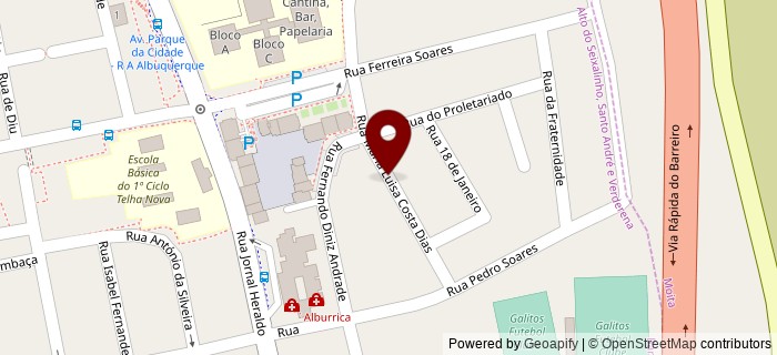 Rua Maria Lu�sa Costa Dias, Quinta da Lomba