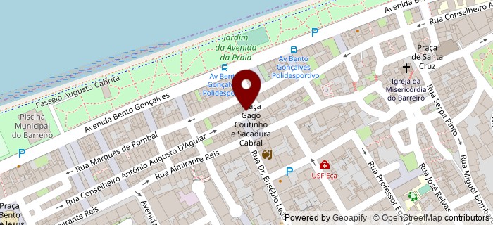 Pra�a Gago Coutinho e Sacadura Cabral, Barreiro