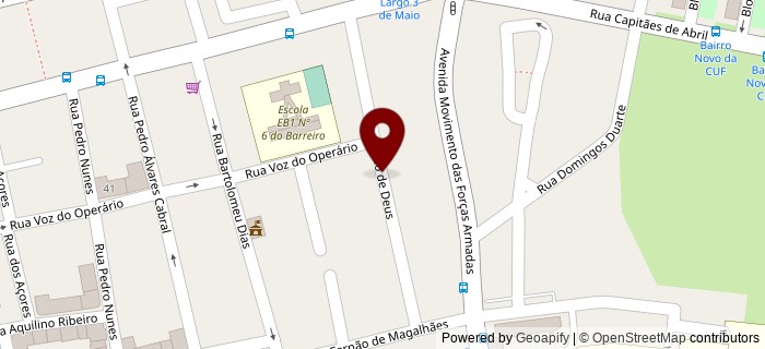 Rua S�o Jo�o de Deus, Barreiro