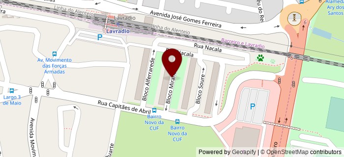 Praceta do Bloco Mirandela, Barreiro