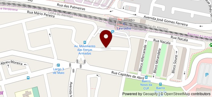 Rua Professor Jos� Joaquim Rita Seixas, Barreiro