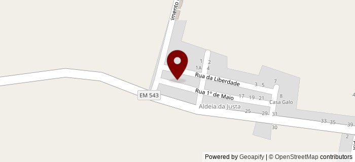 Rua Augusto Trajano Esteves, Gr�ndola