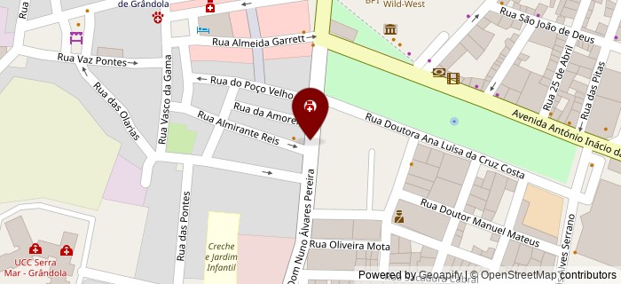 Rua Dom Nuno �lvares Pereira, Gr�ndola