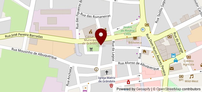 Jardim Doutor Jacinto Nunes, Gr�ndola