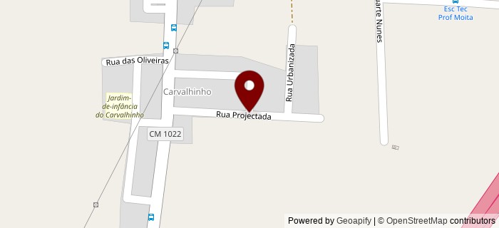 Rua Projectada � Estrada Municipal 533-1, Moita