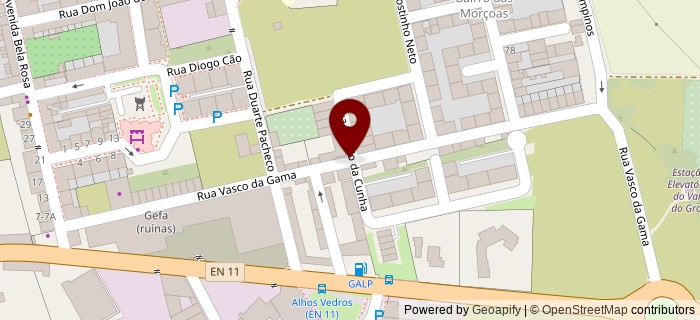 Rua Vasco da Gama, Moita