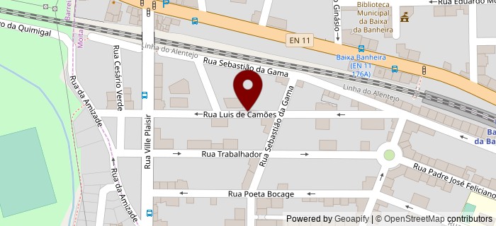 Rua Lu�s de Cam�es, Penteado