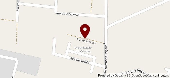 Rua do Moinho, Penteado