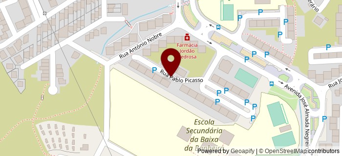 Rua Pablo Picasso, Vale da Amoreira