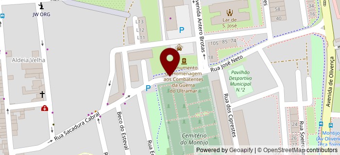 Rua Sacadura Cabral, Montijo