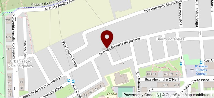 Avenida Barbosa Du Bocage, Montijo