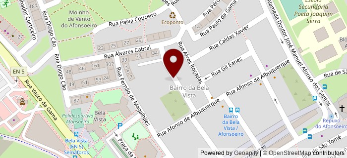 Rua Bartolomeu Dias, Montijo