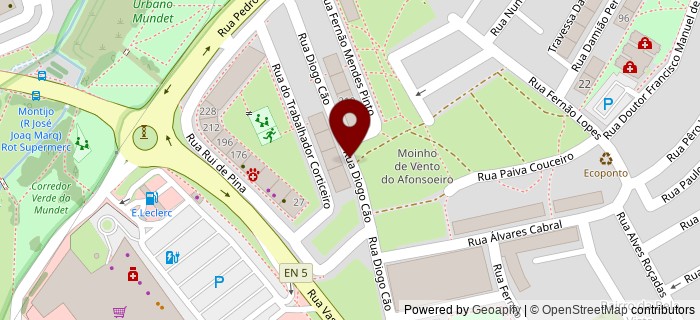 Rua Diogo C�o, Montijo