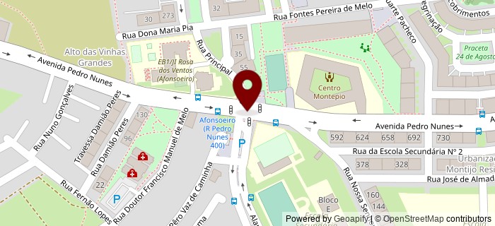 Avenida Pedro Nunes, Montijo