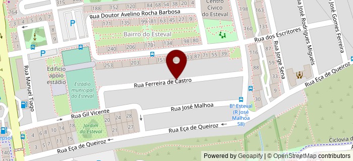 Rua Ferreira de Castro, Montijo