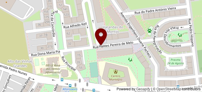 Rua Fontes Pereira de Melo, Montijo