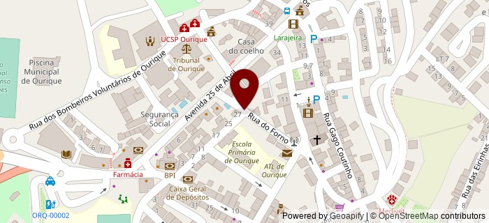 Rua do Forno, Ourique