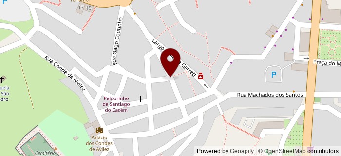 Rua Doutor Ant�nio Jos� de Almeida, Santiago do Cac�m