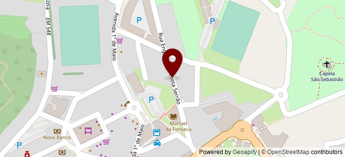 Rua Engenheiro Costa Serr�o, Santiago do Cac�m