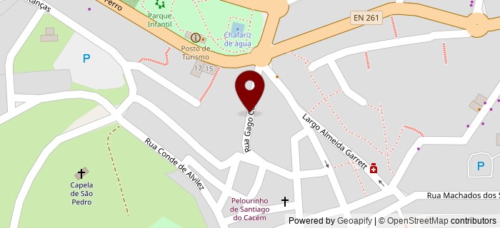 Rua Gago Coutinho, Santiago do Cac�m