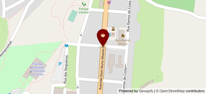 Rua Infante de Sagres, Santiago do Cac�m