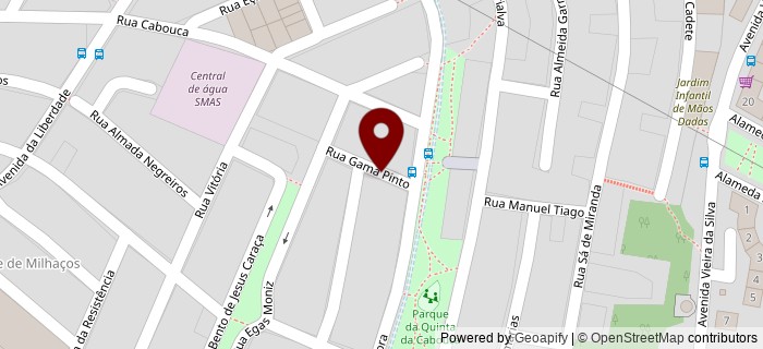 Rua Gama Pinto, Vale de Milha�os