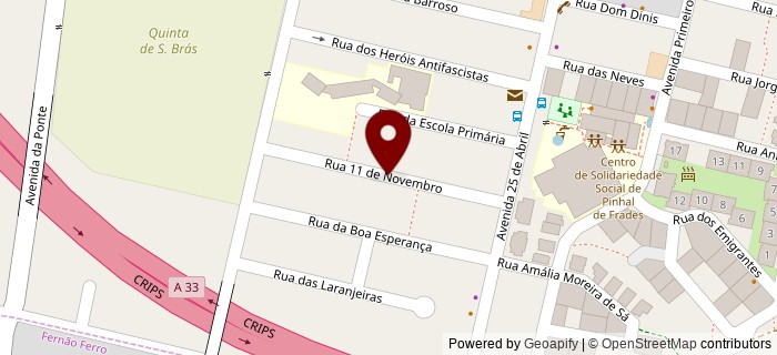 Rua 11 de Novembro, Pinhal de Frades