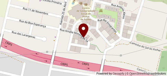 Rua Ana Am�lia Moreira de S�, Pinhal de Frades