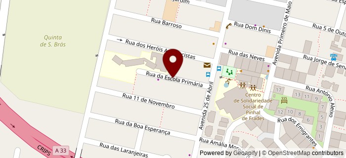 Rua da Escola Prim�ria, Pinhal de Frades