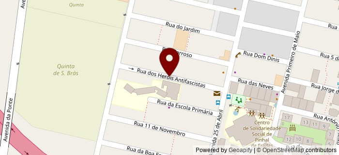 Rua dos Her�is Antifascistas, Pinhal de Frades