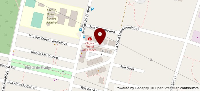 Rua Doutor Ra�l Machado, Pinhal de Frades