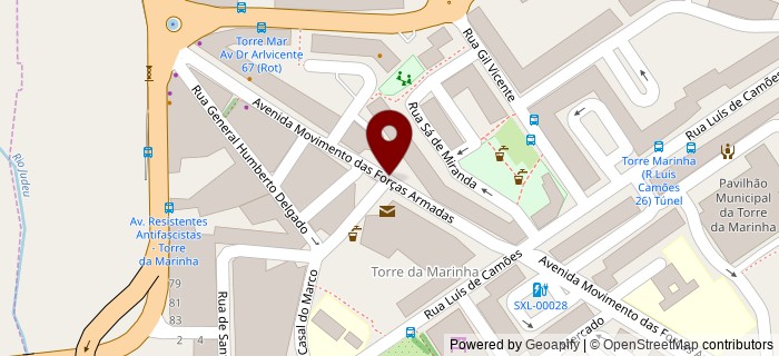 Pra�a Capit�es de Abril, Torre da Marinha