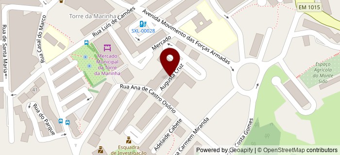 Rua Augusta Cruz, Torre da Marinha