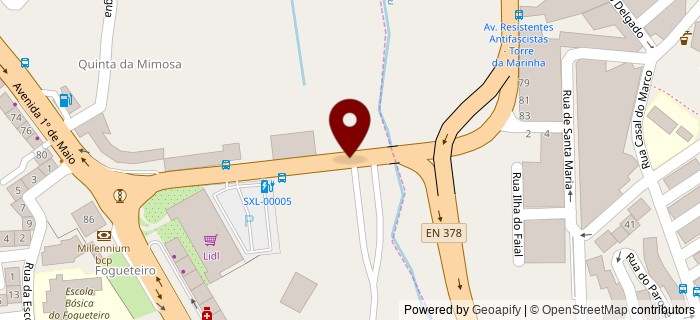 Avenida dos Resistentes Antifascistas, Torre da Marinha