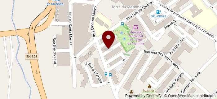 Praceta Teresa Gomes, Torre da Marinha