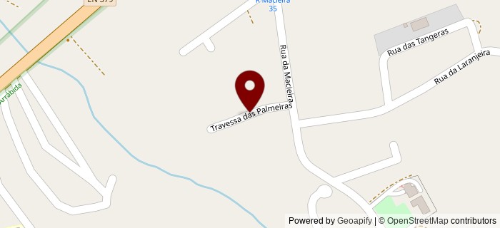Travessa das Palmeiras, Ma��