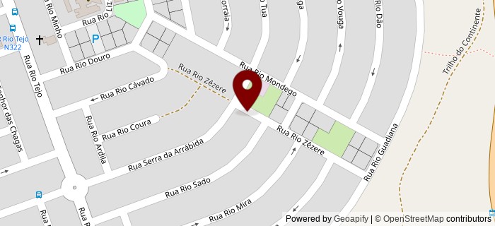 Rua Rio Z�zere, Ma��